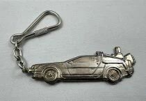 Back to the Future - DeLorean Souvenir Pin and Keychain Set (1993) 