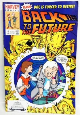 Back to the Future - Harvey Comics - Back to the Future #4 Doc is Forced to Retire!