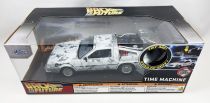 Back to the Future - Jada - 1:24 Scale Delorean Time Machine \ Frost\  Part.1 with lights