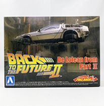 Back to the Future Part.II - Aoshima Model Kit (Pull Back Action) - Delorean  from Part.II