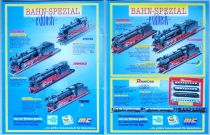 Bahn-Spezial Exklusiv 2 x Catalog 90\'s HO N Scale Locomotives Cars Wagons 2x4 Pages A4