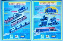 Bahn-Spezial Exklusiv 2 x Catalog 90\'s HO N Scale Locomotives Cars Wagons 2x4 Pages A4