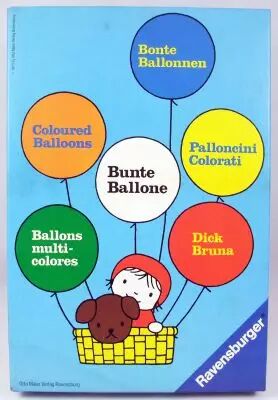 Ballons multi-colores - Jeu de soci�t� - Ravensburger 1973