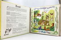 Bambi - Livre-Disque 33T Le Petit Ménestrel (1955) - Histoire racontée par François Périer