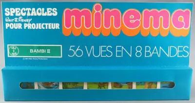 Bambi - Meccano France - Minema 1st Series 8 Strips 56 Colors Views Mint in Box
