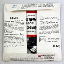 Bambi - Pochette de 3 View-Master 3-D (GAF)