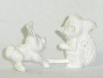 Bambi, Rabbit and Skunk, La Roche aux Fées monocolor premium figures