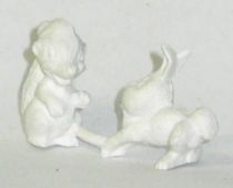 Bambi, Rabbit and Skunk, La Roche aux Fées monocolor premium figures