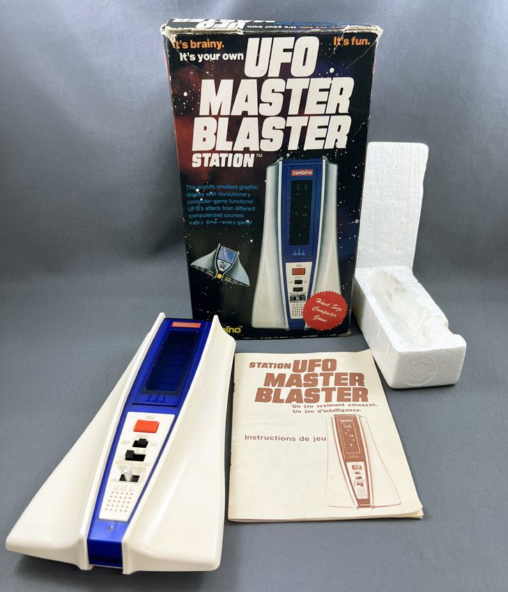 美品 LSI バンビーノ UFO Master BLASTER station Electronic Plastic: BAMBINO UFO Master Blaster (1979)