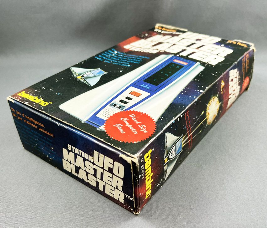 美品 LSI バンビーノ UFO Master BLASTER station UFO Master Blaster Handheld by Bambino -Retro Games Now