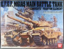 Bandai - E.F.G.F. M61A5 Main Battle Tank SEMOVENTE Phantom Element U.C.Hard Graph 1/35 Neuf Boite