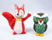 Bannertail : The Story of Gray Squirrel - Série de 10 figurines PVC - Maia & Borges