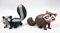 Bannertail : The Story of Gray Squirrel - Série de 10 figurines PVC - Maia & Borges