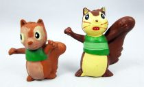 Bannertail : The Story of Gray Squirrel - Série de 10 figurines PVC - Maia & Borges