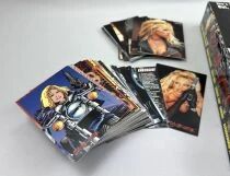 Barb Wire (le film) - Dark Horse - Topps Trading Cards (1996) - S&eacute;rie compl&egrave;te 72 cartes + 12 Cartes sp&eacute;cial gaufrer 