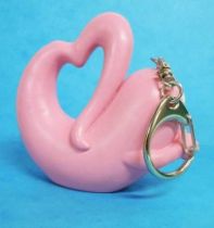 Barbapapa - Figurine PVC Plastoy - Barbapapa en forme de coeur (porte-clés)