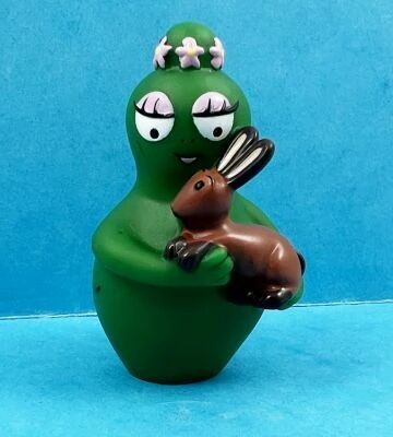 Barbapapa - Plastoy Bath Toy Figure - Barbalala with rabbit