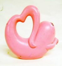 Barbapapa - Plastoy PVC Figure - Heart-shaped Barbapapa