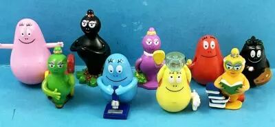Barbapapa - S�rie compl�te des 9 figurines Kinder Surprise