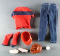 Barbie -  Little Leaguer Ricky Fashions - Mattel 1965 (ref.1504)