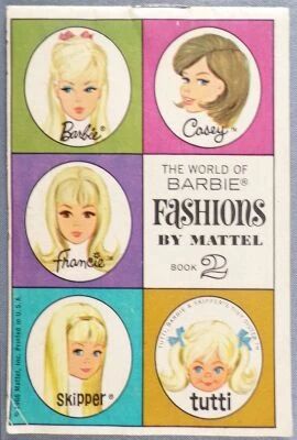 Barbie - 1966 Mattel Catalogue Book 2 - The World of Barbie Fashion Book 1