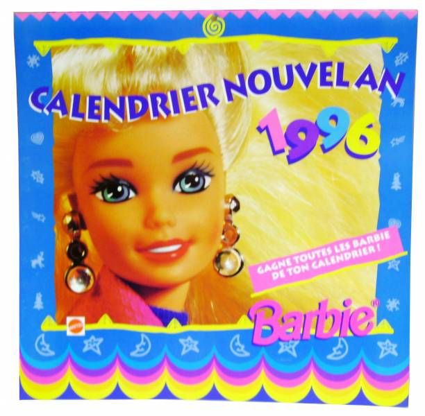 Barbie - 1996 Monthly Calendar