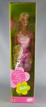 Barbie - Barbie Bouquet robe rose & blanche - Mattel 2001 (ref. 53858)