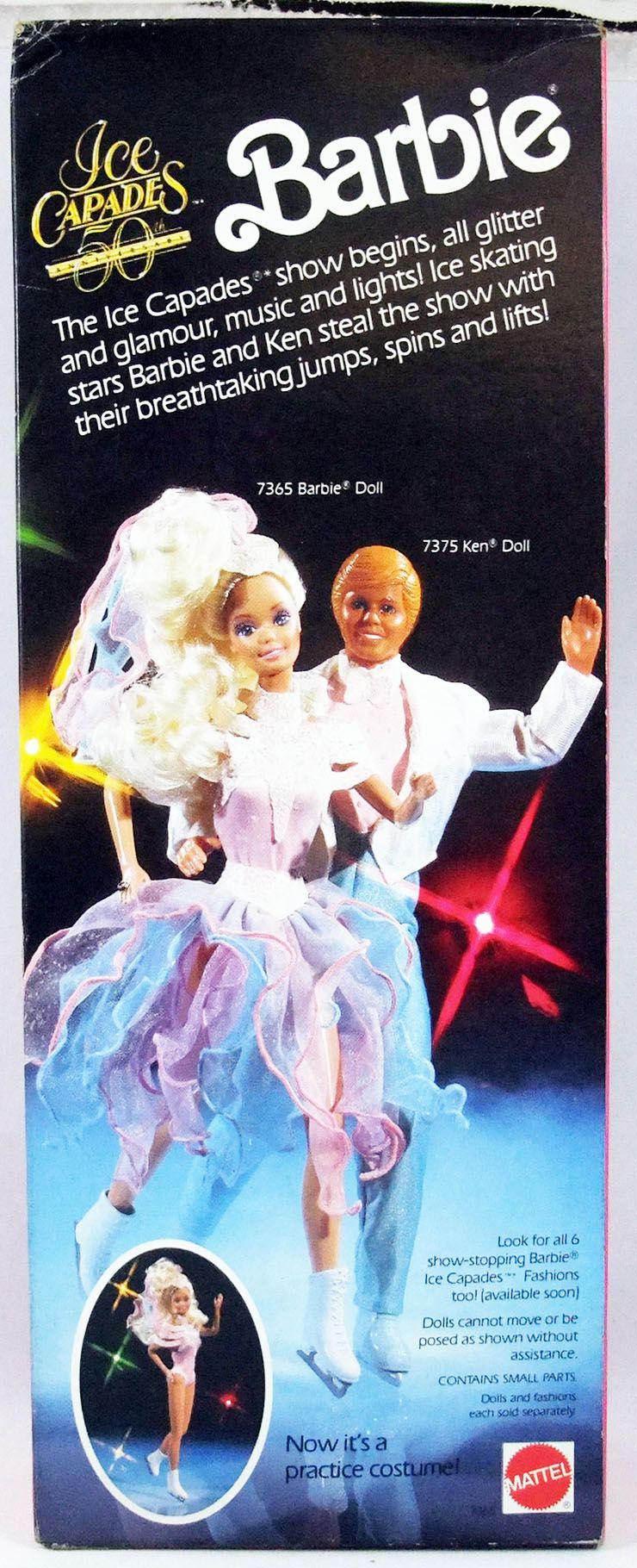 Barbie Barbie Ice Capades 50th Anniversary Mattel 1989 Ref 7365