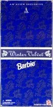Barbie - Barbie Winter Velvet Caucassian Blonde Exclusivité Avon - Mattel 1995 (ref. 15571)