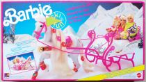Barbie - Blizzard Horse and Sleigh Mint in Sealed Box - Mattel 1991 (ref.2118)