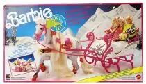 Barbie - Blizzard Horse and Sleigh Mint in Sealed Box - Mattel 1991 (ref.2118)