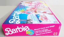 Barbie - Calèche Traineau avec Cheval Blizzard Neuf Boite Scellée - Mattel 1991 (ref.2118 )