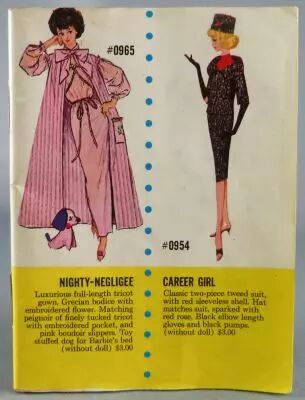 Barbie - Catalogue Mattel 1963 - Barbie Midge Ken Allan Skipper