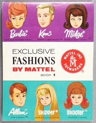 Barbie - Catalogue Mattel 1964 Book 1 - Exclusive Fashions by Mattel