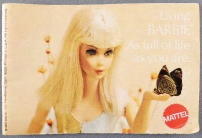 Barbie - Catalogue Mattel 1969 - Living Barbie As Full of Life as You Are