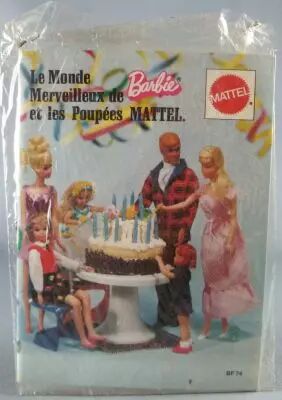 Barbie - Catalogue Mattel 1974 - Le Monde Merveilleux de Barbie & les Poup�es Mattel Neuf sous Sachet