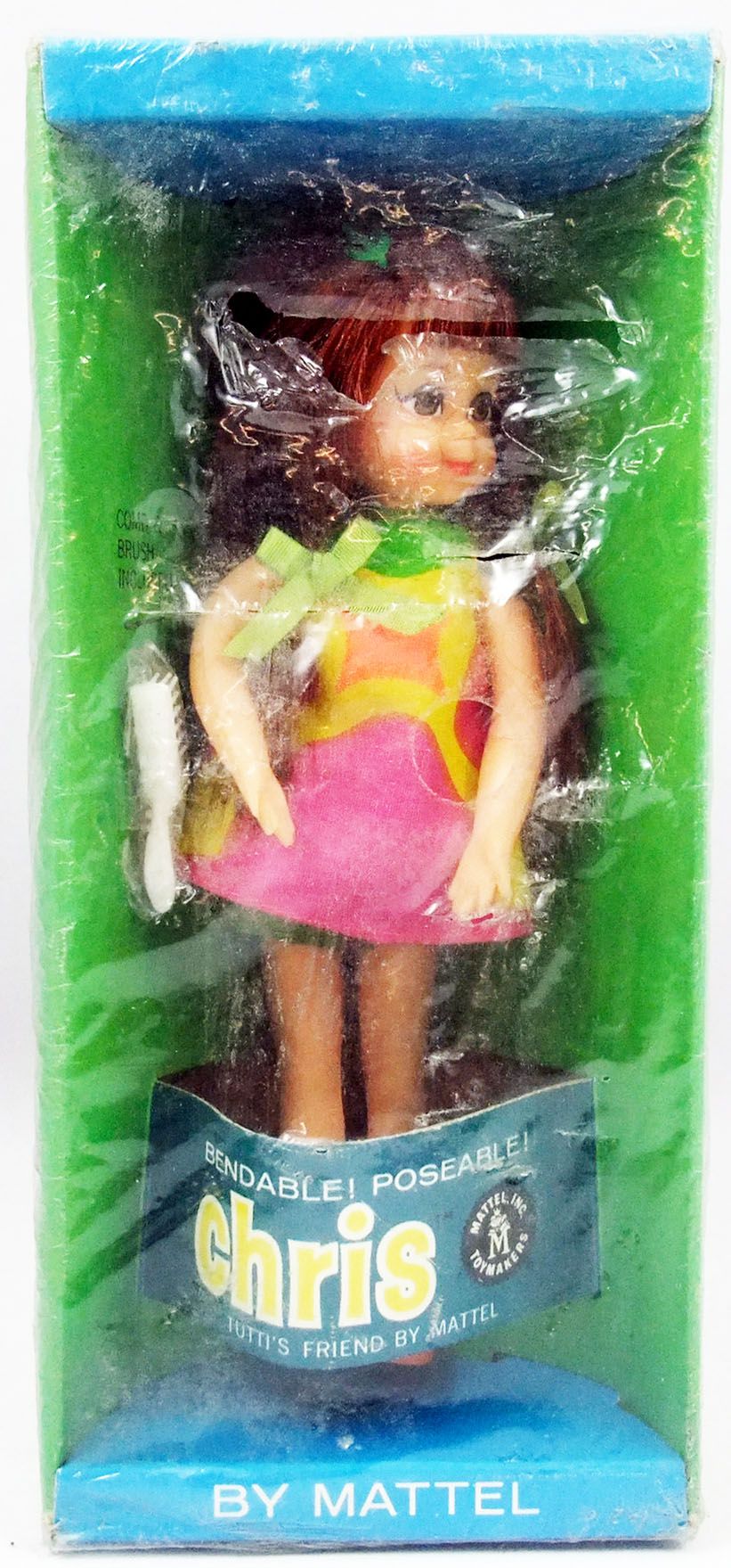 Geavanceerde goud Vegetatie Barbie - Chris, Tutti's friend - Mattel 1966 (ref.3570)