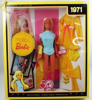 Barbie - Collector Edition Malibu Barbie 1971 - Mattel 2008 (ref.N4977)