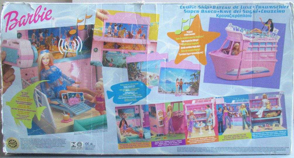 Barco Mattel Barbie Dream Boat com acessórios