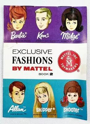 Barbie - Exclusive Fashions by Mattel 1963 - Book #02