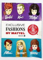 Barbie - Exclusive Fashions by Mattel 1963 - Book #02