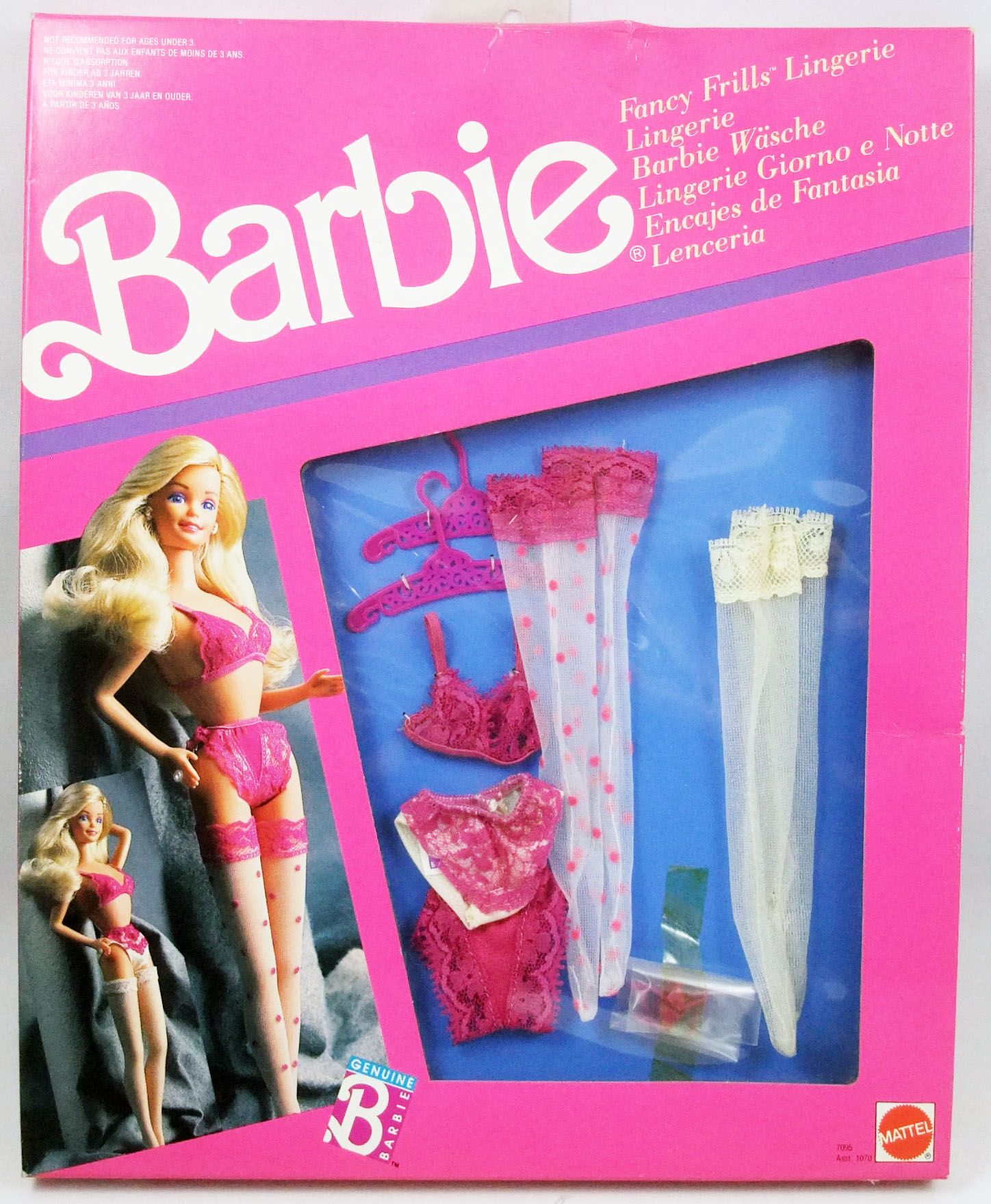 Barbie - Fancy Frills Lingerie - Mattel 1989 (ref.7095)