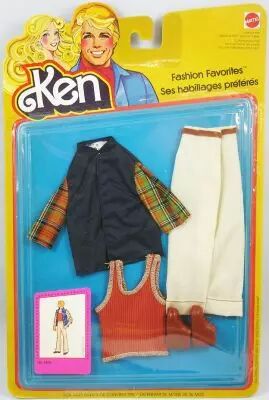 Barbie - Habillages Pr�f�r�s de Ken - Mattel 1980 (ref.1406)