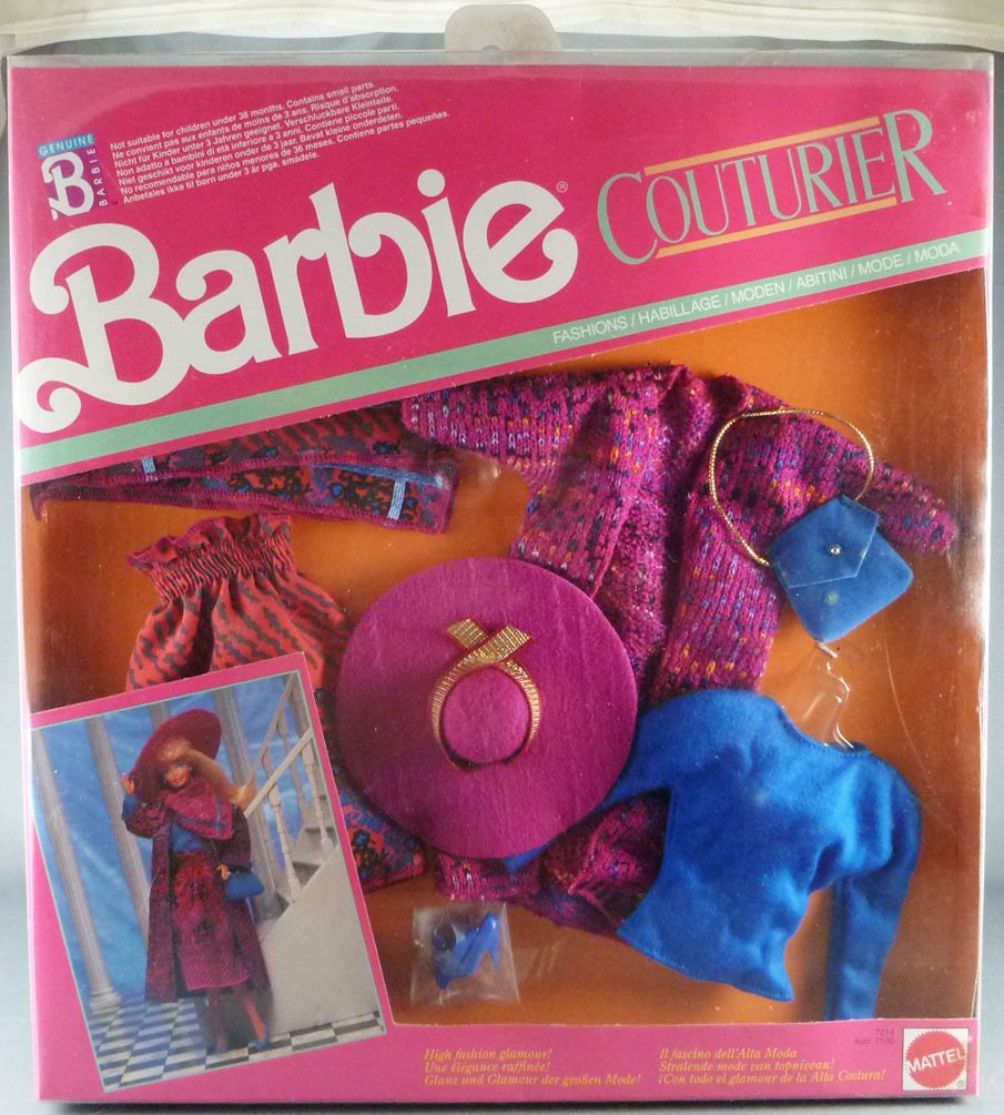 Barbie - Fashions Couturier - Mattel 1990 (ref.7214)