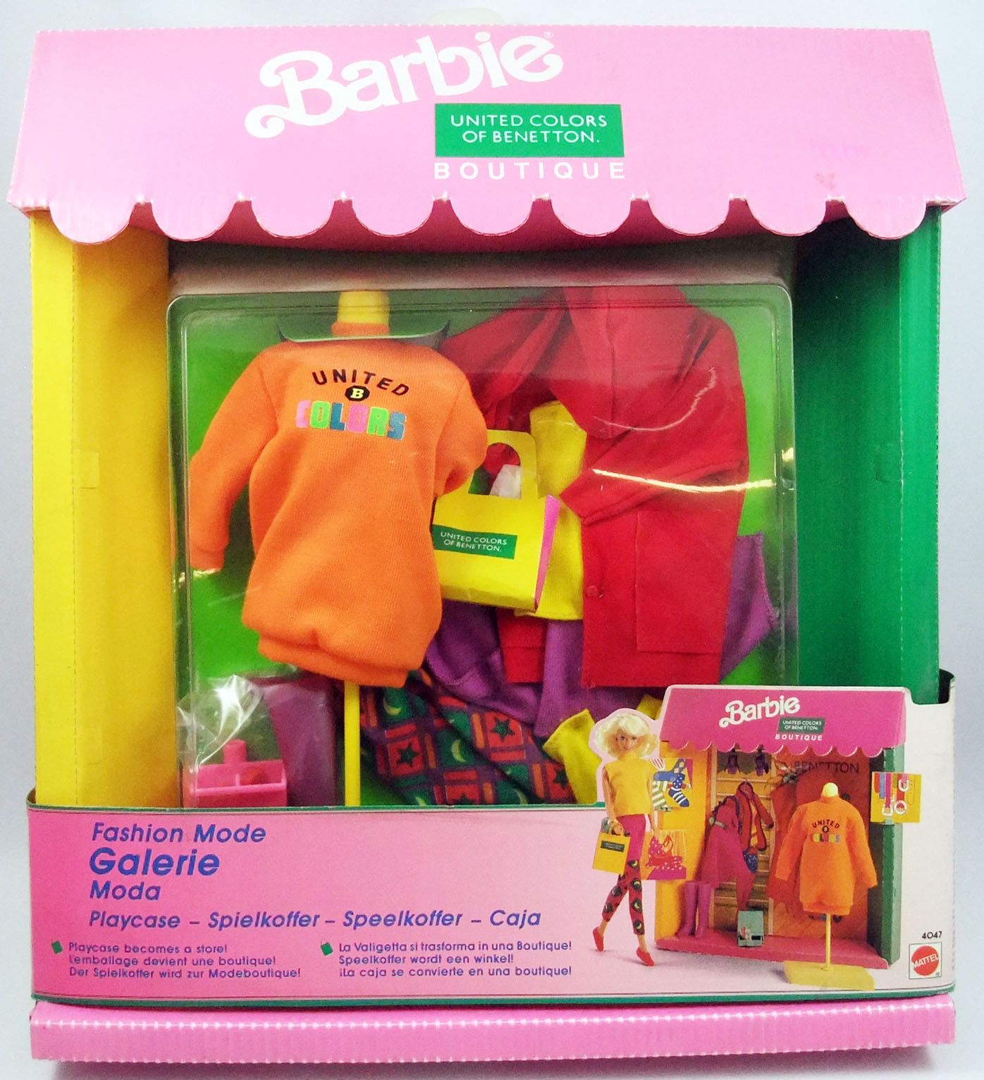 Interpreteren Gloed Kinderpaleis Barbie - Fashions Galerie - Boutique United Colors of Benetton - Mattel  1991 (ref.4047)