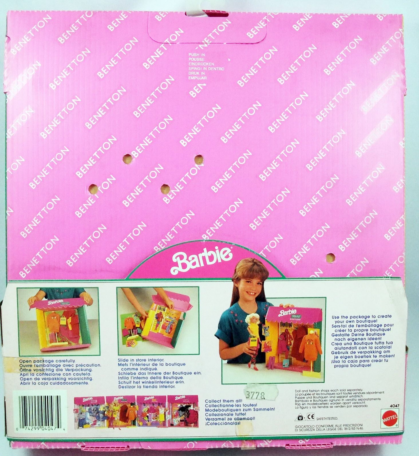 Barbie Fashions Galerie Boutique United Colors of Benetton