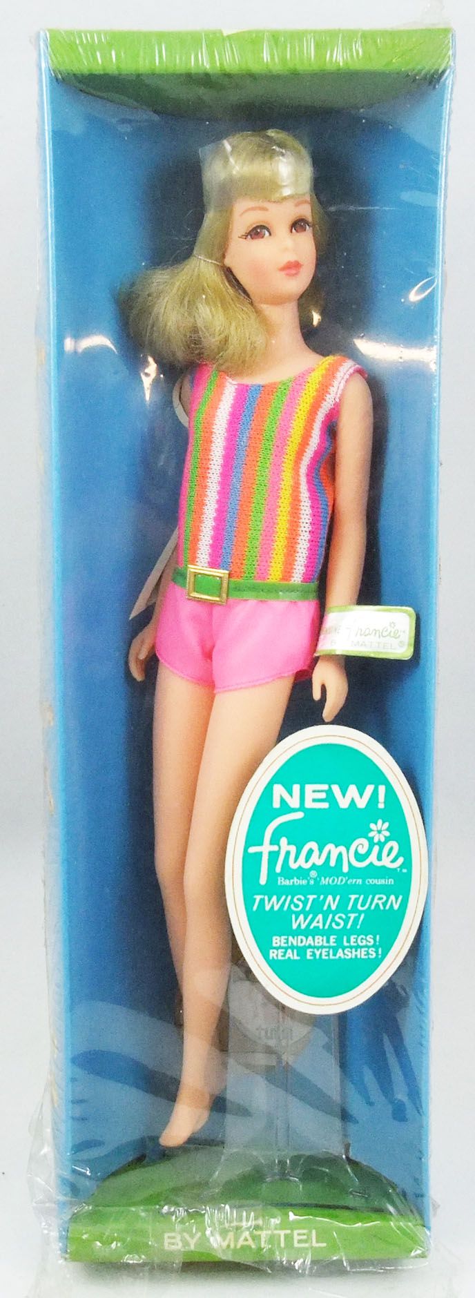 Barbie - Francie, Barbie's MOD'ern cousin - Mattel 1965 (ref.1170)