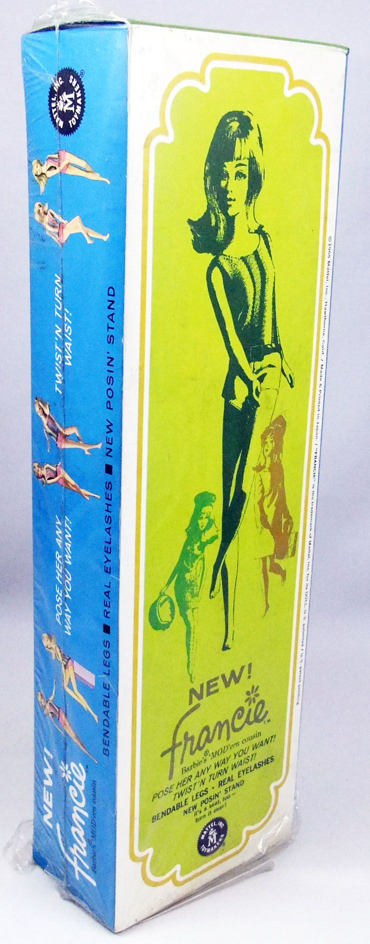 Barbie - Francie, Barbie's MOD'ern cousin - Mattel 1965 (ref.1170)