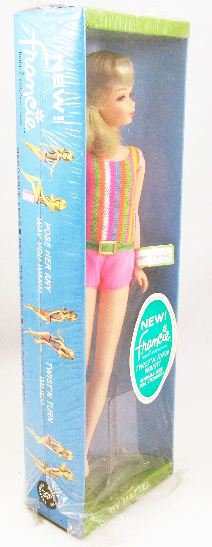 Barbie - Francie, Barbie's MOD'ern cousin - Mattel 1965 (ref.1170)