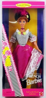Barbie - French Barbie \ Dolls of the World Collection\  - Mattel 1996 (ref. 16499)